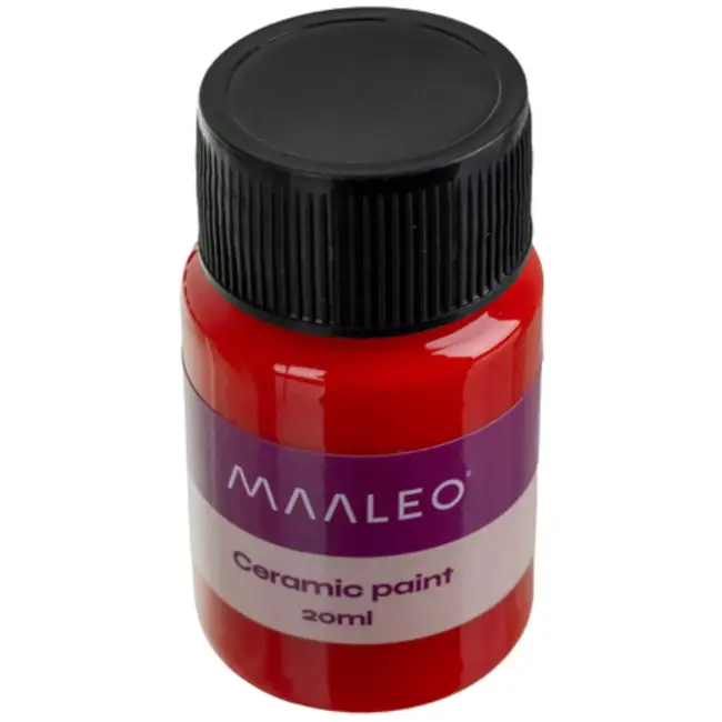 Maaleo glas- en keramiekverf 12 kleuren – waterbasis verfset voor creatieve decoraties en hobbyprojecten