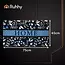 Ruhhy deurmat 75×45 cm – duurzame antislip mat met “HOME”-ontwerp voor binnen en buiten