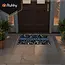 Ruhhy deurmat 75×45 cm – duurzame antislip mat met “HOME”-ontwerp voor binnen en buiten