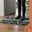 Ruhhy deurmat 75×45 cm – duurzame antislip mat met “HOME”-ontwerp voor binnen en buiten