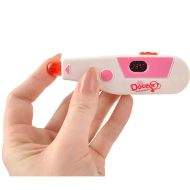 Ruhhy doktersset roze trolley 18-delig – educatief kinderspeelgoed met licht- en geluidseffecten, medische accessoires en wieltjes