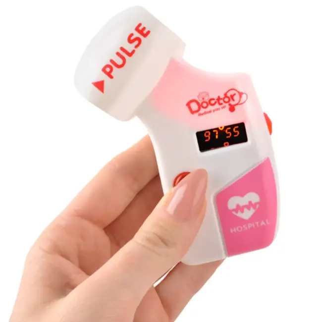 Ruhhy doktersset roze trolley 18-delig – educatief kinderspeelgoed met licht- en geluidseffecten, medische accessoires en wieltjes