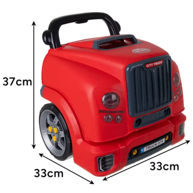 Ruhhy monteursset auto – educatief speelgoed met motor, licht, geluid en gereedschap voor kinderen