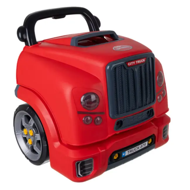 Ruhhy monteursset auto – educatief speelgoed met motor, licht, geluid en gereedschap voor kinderen