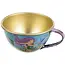 Ruhhy theeset kinderen 9-delig – metalen zeemeermin theeservies met kopjes, bordjes, dienblad en draagkoffer