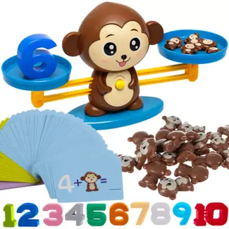 Ruhhy Apenweegschaal – educatief rekenspel voor kinderen