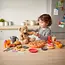 Ruhhy fastfood speelgoedset 42-delig – pizza, friet, hamburger en kookaccessoires voor kinderen