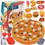 Ruhhy fastfood speelgoedset 42-delig – pizza, friet, hamburger en kookaccessoires voor kinderen