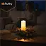 Ruhhy Sfeervolle LED kaars 17x5 cm met realistisch flikkerend warm wit licht, veilig IP20 voor binnen en decoratie