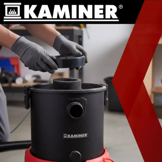 Kaminer HEPA filter voor Kaminer 23918 20L stofzuiger – schone lucht en motorbescherming