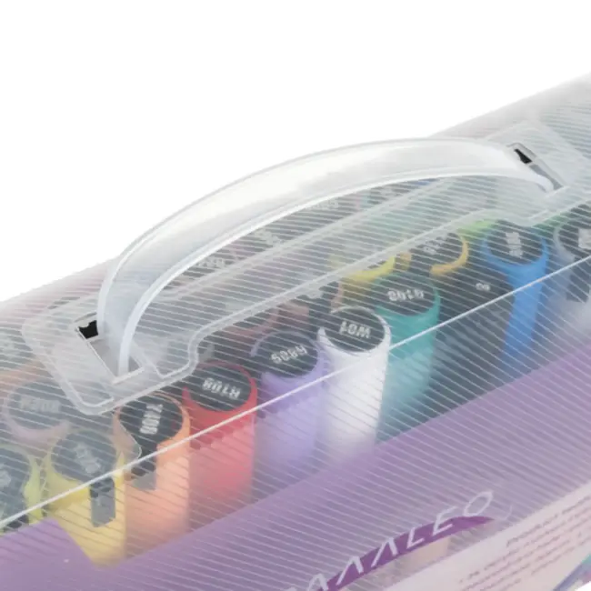 Maaleo acrylstiften 36 kleuren – sneldrogende verfmarkers voor papier, hout en textiel