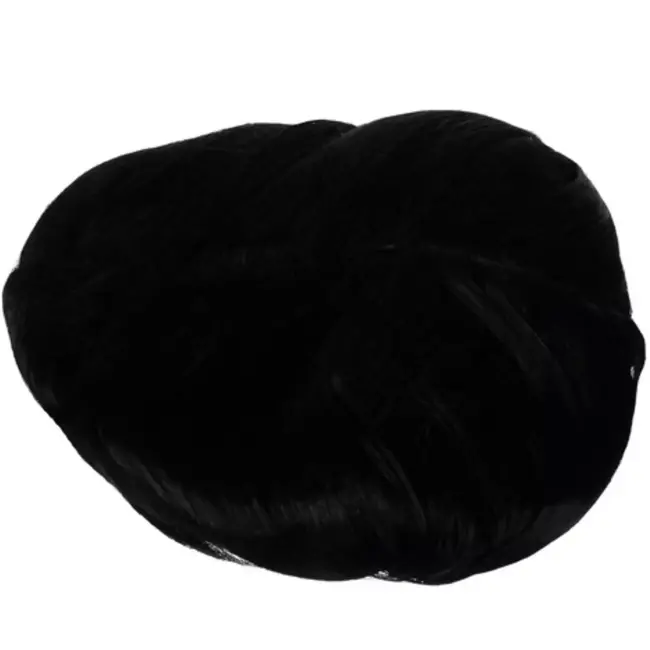 Soulima lange damespruik met vlechten – zwart, natuurlijk en comfortabel te dragen