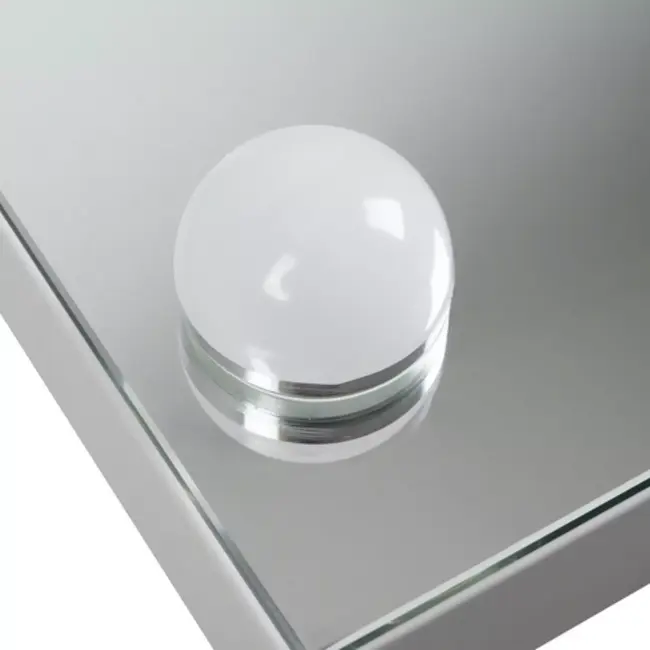 Soulima LED make-up spiegel 80x62 cm – verstelbaar licht en 10x vergrotende spiegel