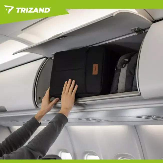 Trizand handbagage rugzak 40x25x20 cm – lichte en duurzame reistas voor vliegtuig en dagelijks gebruik