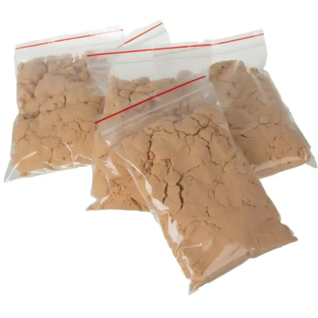 Ruhhy kinetisch zand bouwset – XXL constructiekoffer met 750 g zand, kraan, voertuigen en accessoires