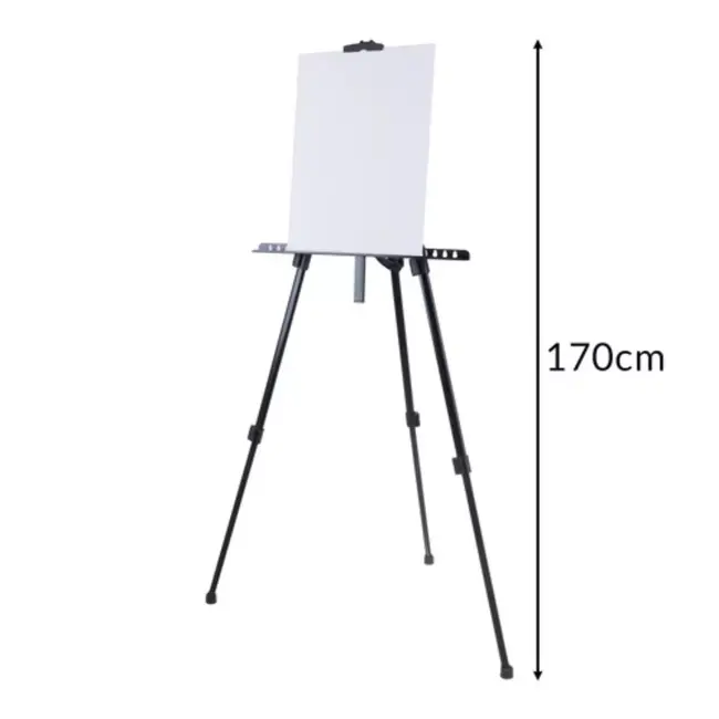 Maaleo schilder- en tekenset – 41-delige creatieve set met ezel, acrylverf, penselen en doeken