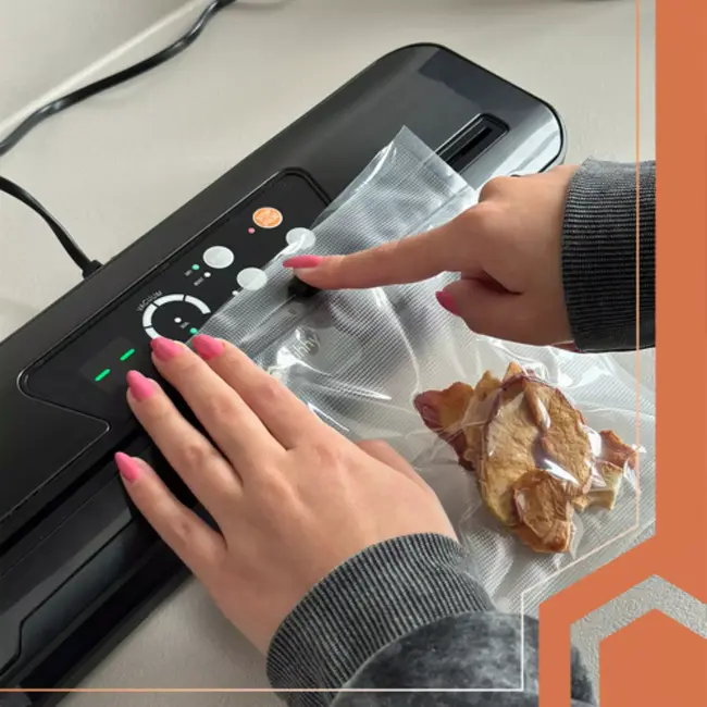 Ruhhy vacuummachine – 80 kPa sealer met snijder, 10 zakken en dry/wet-functie