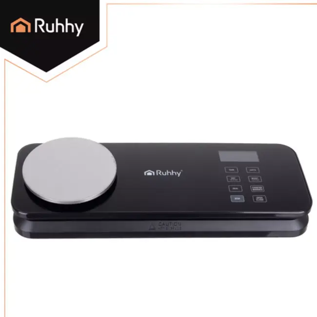 Ruhhy 2-in-1 vacuümmachine met weegschaal en dubbele pomp – 120W – 6 standen – snijder