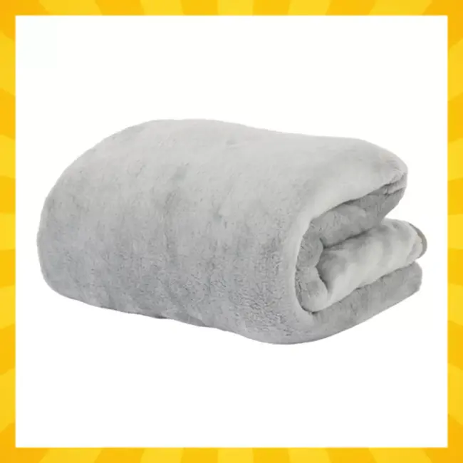 Kruzzel Pluche hamsterkussen met uitneembare fleece deken – 2-in-1 comfort voor thuis of onderweg