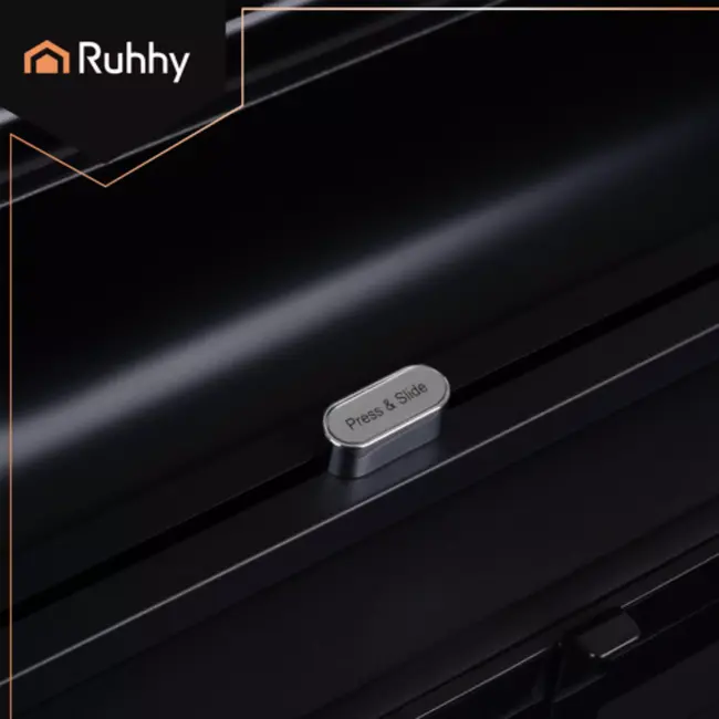 Ruhhy vacumeermachine 125W – dubbele pomp, snijder, folierolhouder en 95 kPa zuigkracht voor voedselverpakking