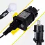 Izoxis kerstverlichting 300 LED – 30 m warm wit, IP44 buitenverlichting met 8 modi en flitseffect voor kerstdecoratie