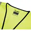 Scruffs Veiligheidsvest polyester hoge zichtbaarheid met ritssluiting, zakken en kaarthouder - maat XXL - geel - werk en bouw