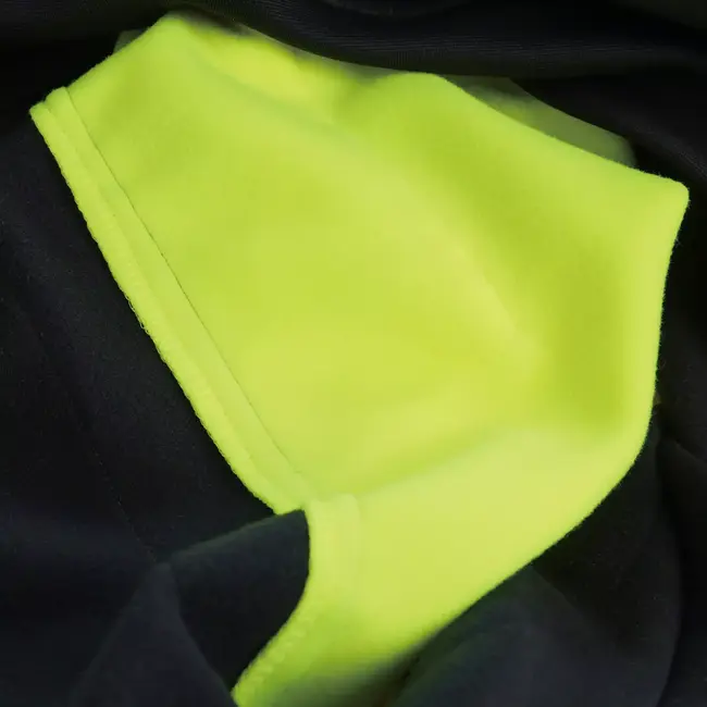 Scruffs veiligheidstrui met capuchon - textiel - signalerend, reflecterend - maat XXXL - geel/marineblauw - werkplaats en bouw