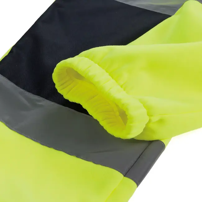 Scruffs signaleringswerkbroek joggingmodel - textiel - hoge zichtbaarheid - maat XXXL - geel/marineblauw - bouw en werkplaats