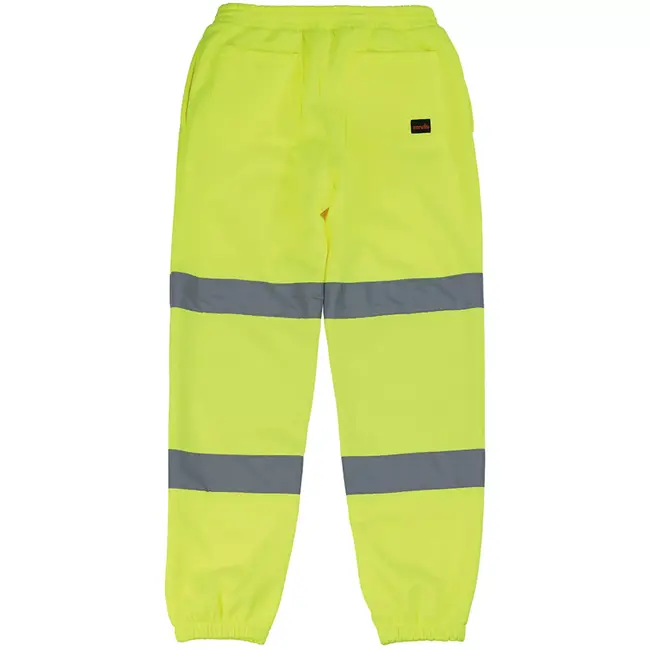 Scruffs veiligheidswerkbroek joggingmodel - textiel - hoge zichtbaarheid, reflecterend - maat XL - geel/marineblauw - buiten