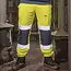 Scruffs veiligheidswerkbroek joggingmodel - textiel - hoge zichtbaarheid, reflecterend - maat XL - geel/marineblauw - buiten