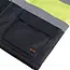 Scruffs veiligheidswerkjas hoge zichtbaarheid - polyester 180 g/m2 - waterdicht - maat S - geel/donkerblauw - buitenwerk