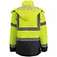Scruffs veiligheidswerkjas hoge zichtbaarheid - polyester 180 g/m2 - waterdicht - maat S - geel/donkerblauw - buitenwerk