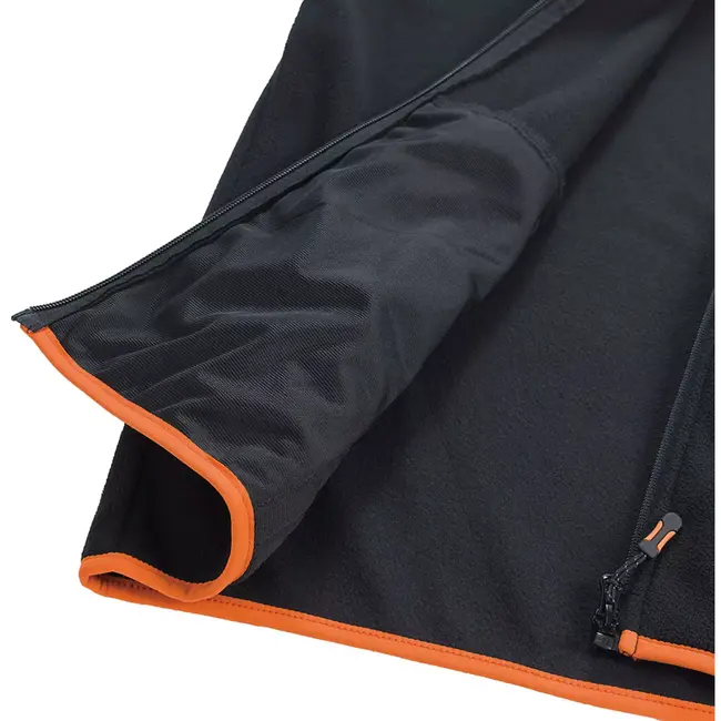 Scruffs Fleecejas voor werk en buiten - microfleece - warm en lichtgewicht - maat L - zwart - ademend en slijtvast