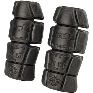 Scruffs Kniebeschermers werkbroek - flexibel schuim - ergonomisch schokdempend bandloos - universele maat - zwart - kniezakken