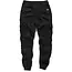 Scruffs joggingbroek polyester-katoenmix - nauwsluitend, ademend, elastische taille - maat L - zwart - voor werk en vrije tijd