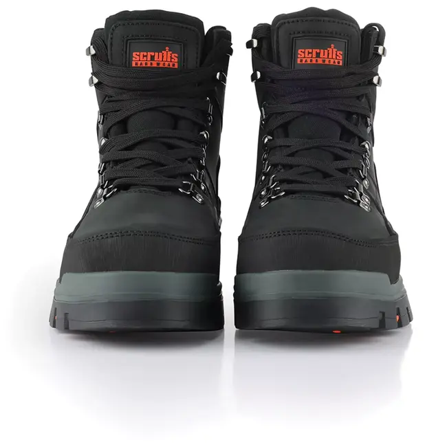 Scruffs veiligheidslaars S3 metaalvrij leer - composiet neus antiperforatie tussenzool, SRC HRO ESD - maat 46 - zwart - bouw