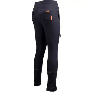 Scruffs technische werkbroek voor dames - gerecycled nylon met elastaan - 4-weg rek - maat 38 R - zwart - bouw/klus