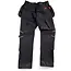 Scruffs Werkbroek met holsterzakken - gerecycled ripstop nylon/elastaan - 4-weg stretch en kniezakken - maat 52 - zwart - bouw