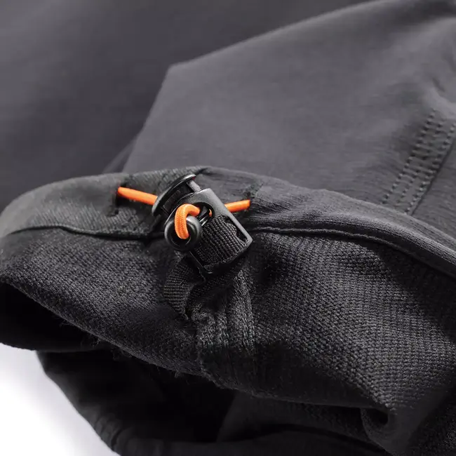 Scruffs werkbroek met holsterzakken en kniebeschermerzakken - gerecycled scheurvast nylon - maat 44 - zwart - bouw en montage