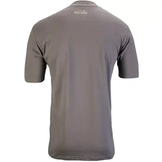 Scruffs Werk T-shirt - 100% katoen 180 g/m2 - ademend en duurzaam - maat S - grijs - geschikt voor logo-opdruk