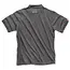 Scruffs Poloshirt voor werk - katoen-polyestermix 220 g/m2 - ademend en lang model - XXXL - grijs - geschikt voor bedrukking
