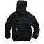 Scruffs Werktrui met capuchon - katoen-polyester 320 g/m2 - ademend met ritszak - maat XXXL - zwart - voor bouw en klus
