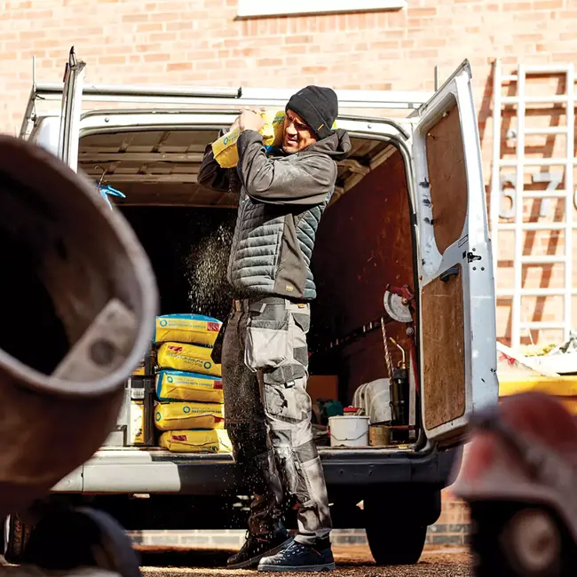 Scruffs thermo werkjas - polyester/elastaan met nylon buitenlaag, flexibele mouwen - ademend en winddicht - maat XL - zwart - voor buitenwerk