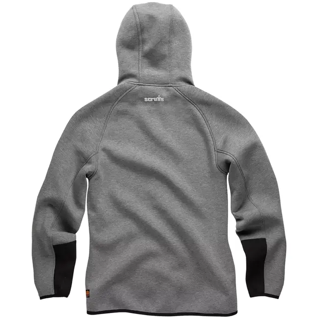 Scruffs Capuchontrui voor werk - polyester/viscose/elastaan - licht, ademend en isolerend - maat XL - houtskool