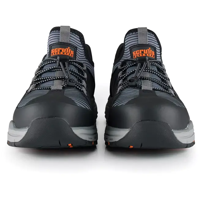 Scruffs veiligheidsschoenen dames maat 36 - nylon - composiet neus, S1P SRC, geheugenschuim zool - zwart - werkvloer