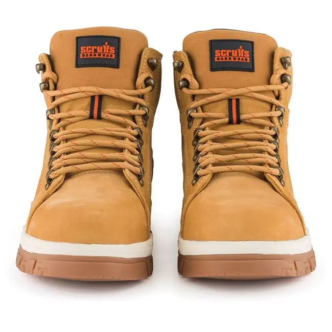 Scruffs Veiligheidslaars maat 47 – S1P SRA – stalen neus, composiet middenzool – lichtbruin – antislip – magazijn en werkplaats