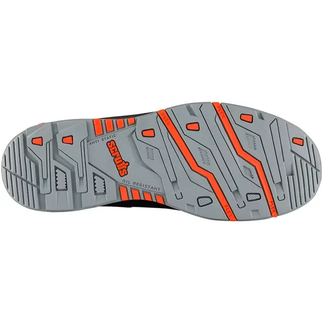 Scruffs Veiligheidslaars - nubuckleer - waterdicht met aluminium neus, veiligheidsklasse S3 - maat 41 - zwart - bouw