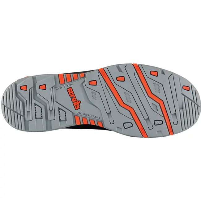 Scruffs Veiligheidslaars - nubuckleer - waterdicht met aluminium neus, veiligheidsklasse S3 - maat 41 - zwart - bouw