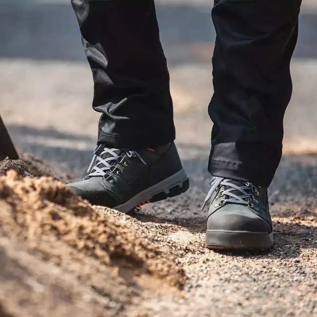 Scruffs veiligheidslaars S3 waterdicht nubuckleer - maat 47 - blauwgroen - aluminium neus, antislip - voor bouw en industrie