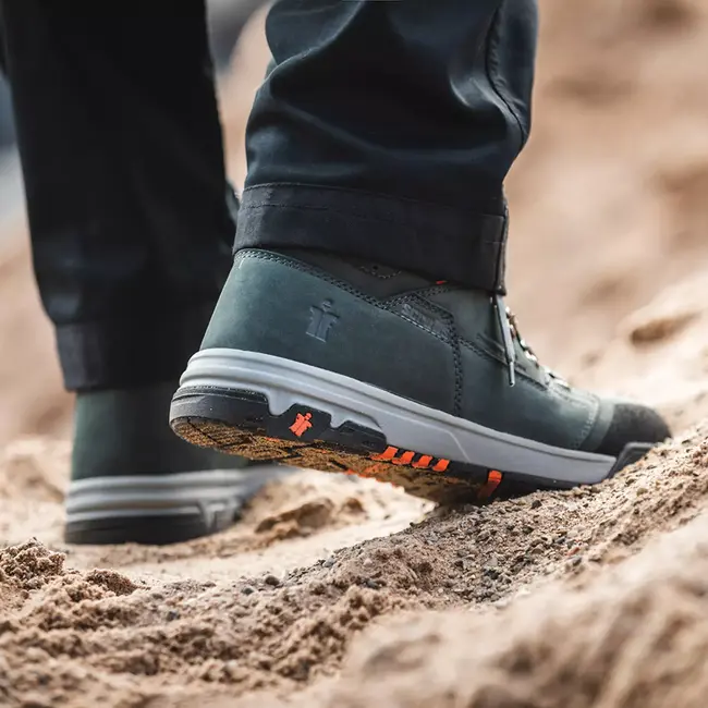 Scruffs Veiligheidslaars S3 - waterdicht nubuck - aluminium neus en composiet tussenzool - maat 42 - blauwgroen - bouw